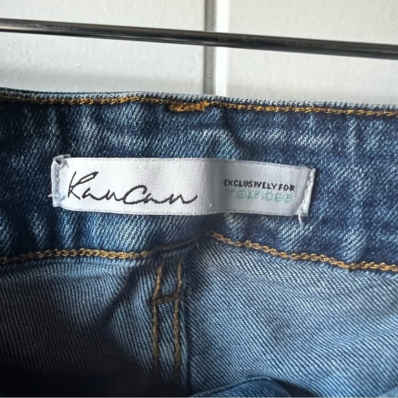 Kancan Boyfriend Distressed Blue Jeans 14 - Picture 8 of 11